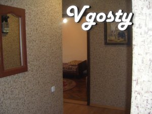 The apartment is in good repair and new furniture, close to shop - Apartments for daily rent from owners - Vgosty