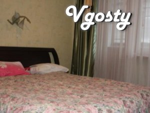 Comfortable apartment in the city center. Good repair, a complete - Apartments for daily rent from owners - Vgosty