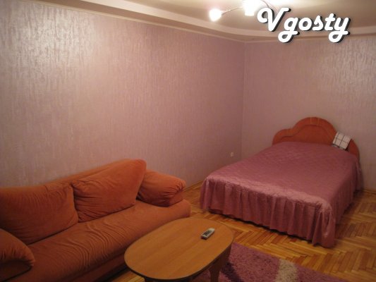 Cozy studio apartment in the city center (balcony - Apartments for daily rent from owners - Vgosty