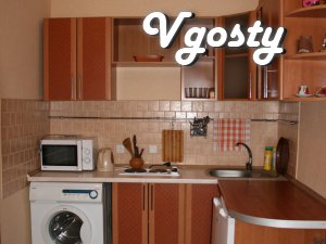 Cozy studio apartment with a renovated, made with - Apartments for daily rent from owners - Vgosty