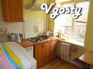 The apartment is located on the corner of the street . Trinity and st. - Apartments for daily rent from owners - Vgosty