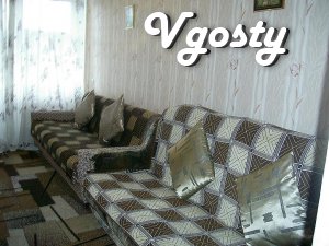 10 district.
Modern repair, 6 beds (wide - Apartments for daily rent from owners - Vgosty