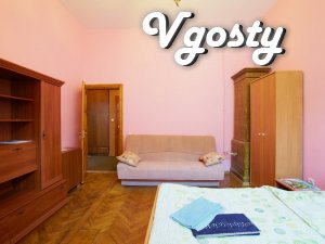 Cozy 1-bedroom apartment is located in the central part of the city wi - Apartments for daily rent from owners - Vgosty