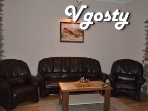 A newly furnished house at the Rynok sqare with satellite, internet - Квартири подобово без посередників - Vgosty