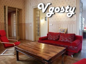 Apartment in retro style with striking textiles - Apartments for daily rent from owners - Vgosty