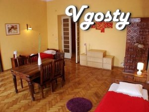 Apartment in retro style with striking textiles - Apartments for daily rent from owners - Vgosty